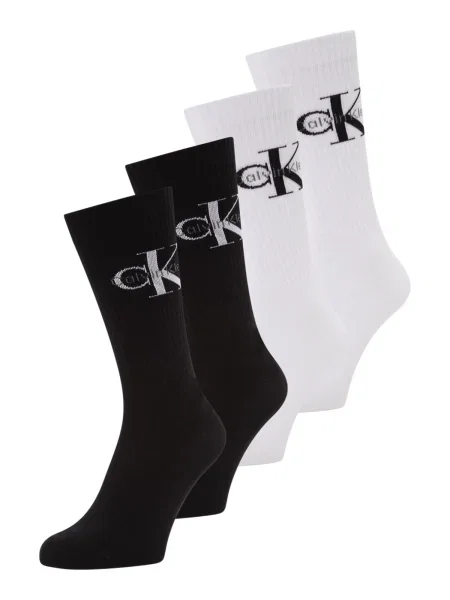 Calvin Klein Underwear Șosete negru alb