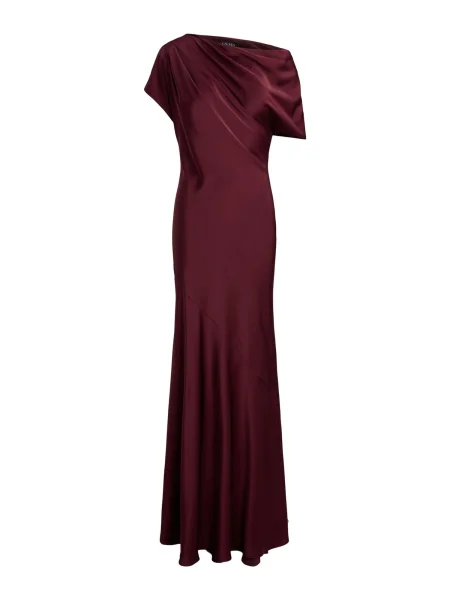 Lauren Ralph Lauren Večernja haljina bordo