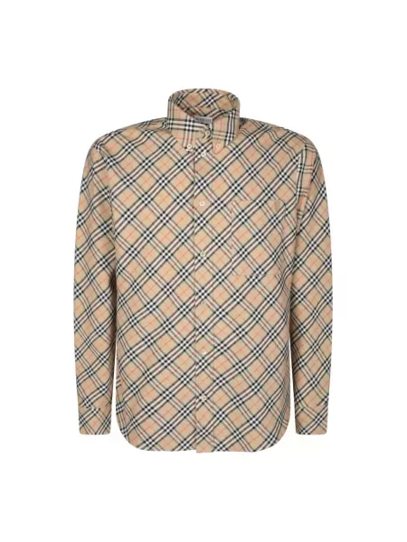 Koszula Burberry beżowa