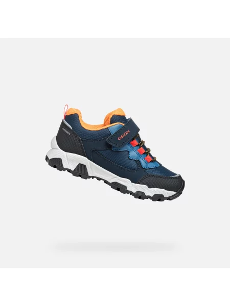 Sneakerși Geox negru