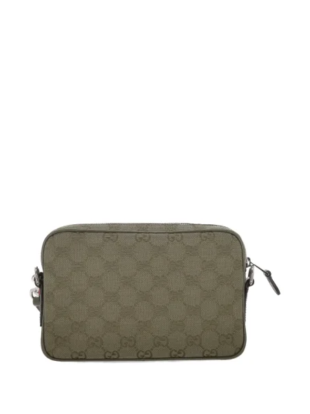 Geantă Gucci din canvas mini verde
