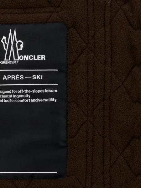 Matlasat vestă Moncler Grenoble verde