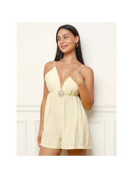 Salopetă La Modeuse galben