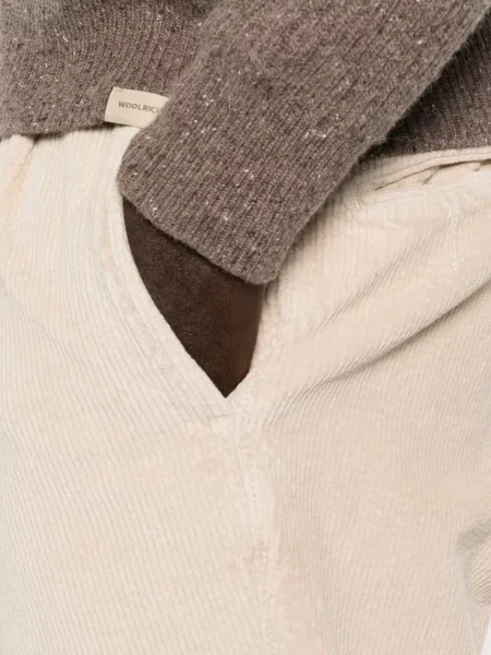 Pantaloni Incotex de catifea cord plisate