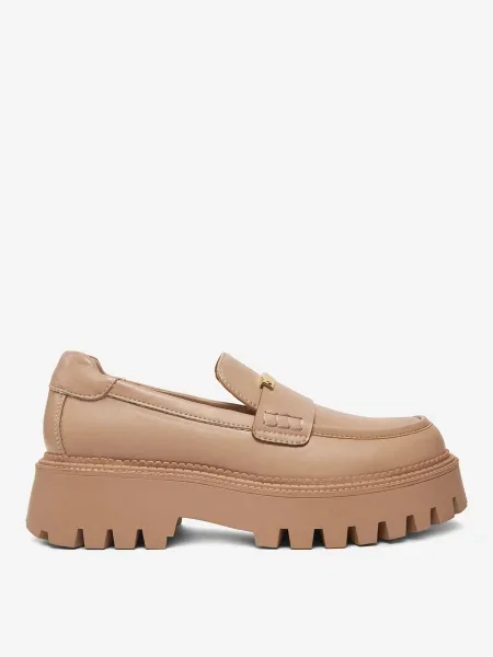 Лоуфъри с дебела подметка DeeZee бежов