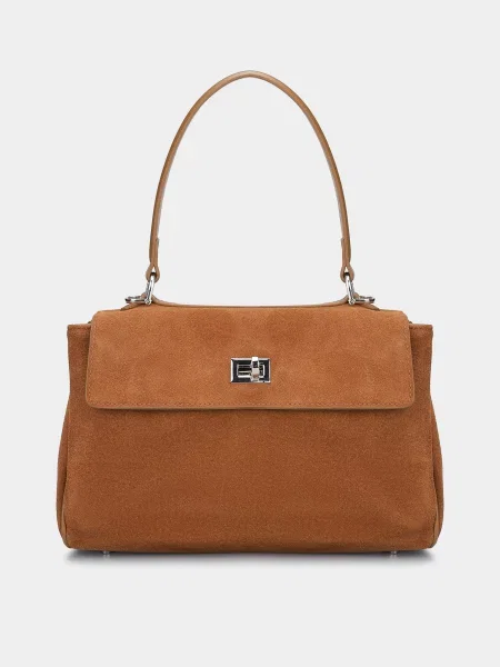 Braska Сумка Замша коричневий