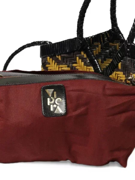 Geantă shopper Vipera galben