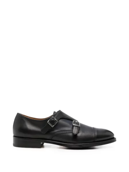 Pantofi monk Doucal's cu cataramă negru