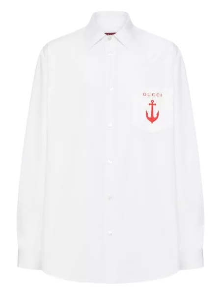 Риза Gucci бяло