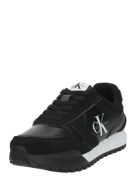 Sneakerși Calvin Klein Jeans alb