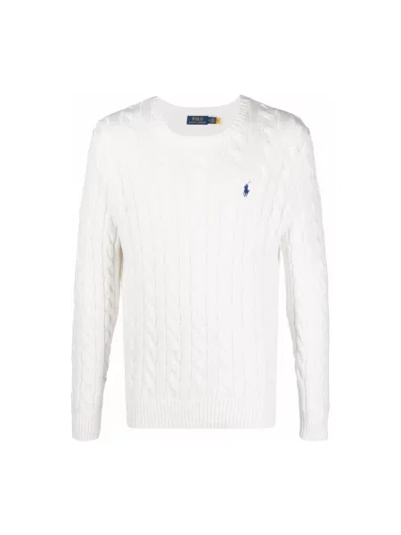 Sweter Polo Ralph Lauren biały