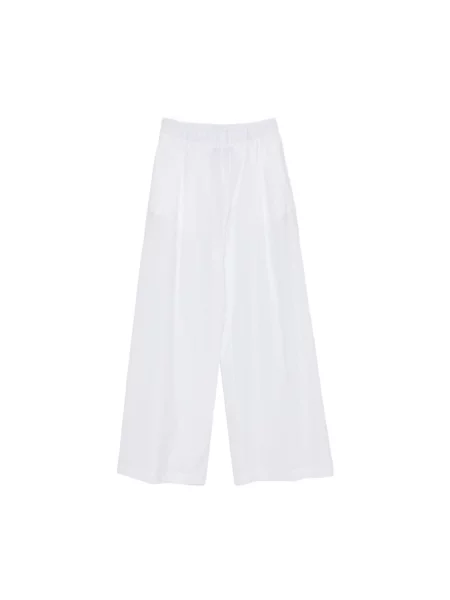 Spodnie palazzo Semicouture białe