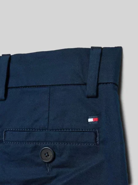 Сhinosy dziecięce Tommy Hilfiger granatowe