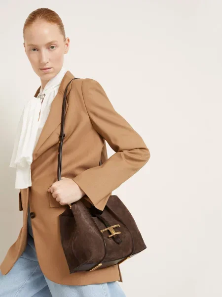 Shopper kabelka Tod's hnědá