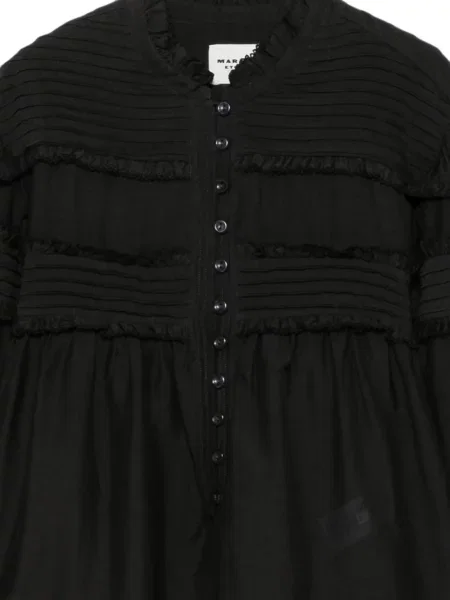Bluză Marant Etoile cu volane negru