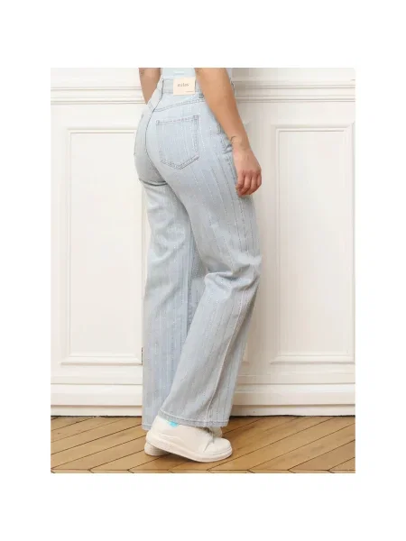 Blugi La Modeuse albastru