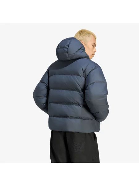 Jakna Adidas Originals s kapuco siva
