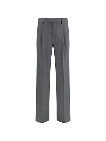 Pantaloni Lardini cu model pepito gri