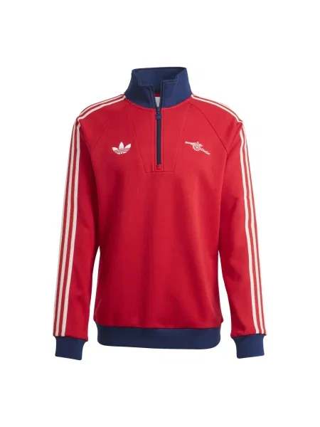 ADIDAS PERFORMANCE Hanorac sport AFC albastru închis / roșu alb
