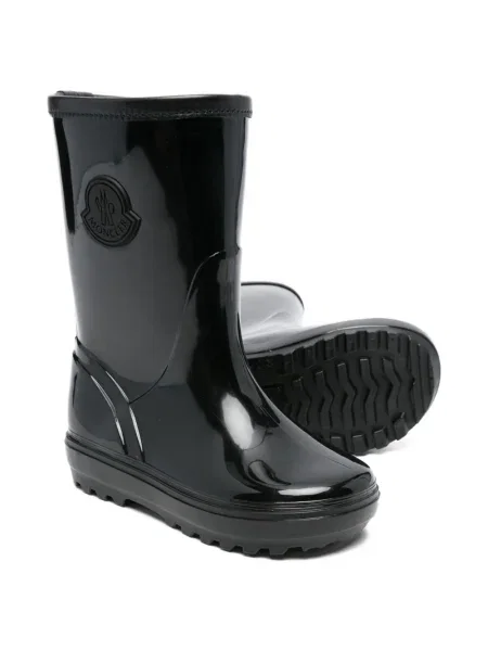 Kalosze dziecięce Moncler Enfant czarne