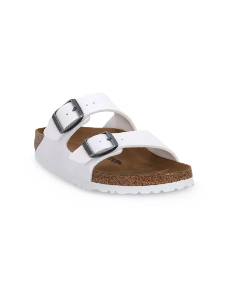 Klapki BIRKENSTOCK Arizona BF Narrow white białe