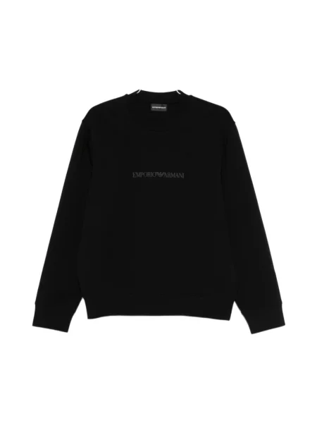 Emporio Armani Bluzy Mężczyzna S Emporio Armani Sweaters czarny