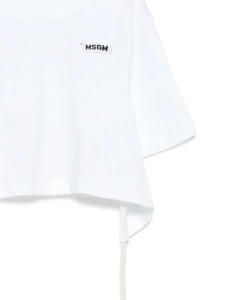 Tricou copii Msgm alb