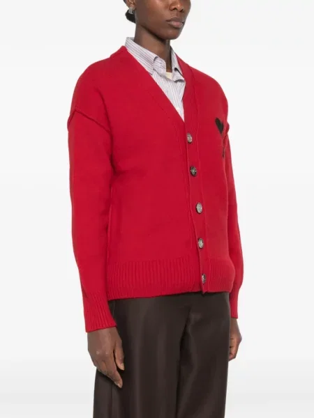 Cardigan Ami Paris roșu