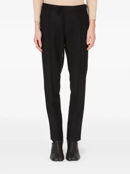 Pantaloni Maison Margiela cu cordon negru