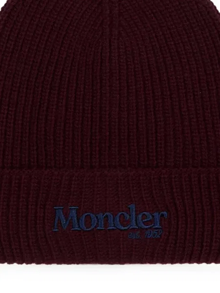 Czapka dziecięca Moncler Enfant czerwona