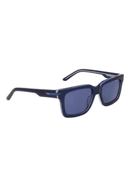 Ochelari de soare Nike cu imprimeu geometric albastru