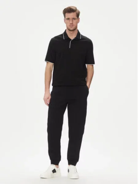Armani Exchange Polokošile černá