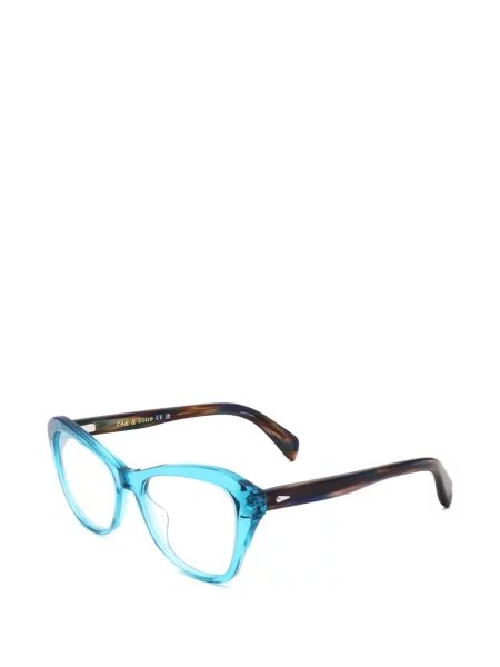 Saulės akiniai Rag & Bone Eyewear mėlyna
