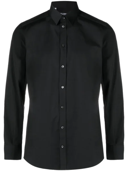 Cămașă Dolce & Gabbana lungă negru