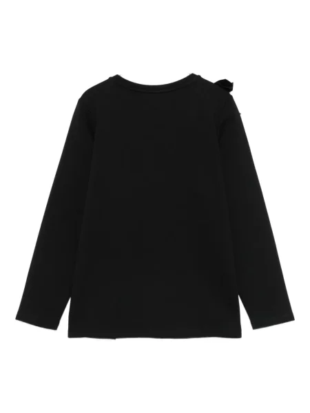 Bluza Psophia s mašnom crna