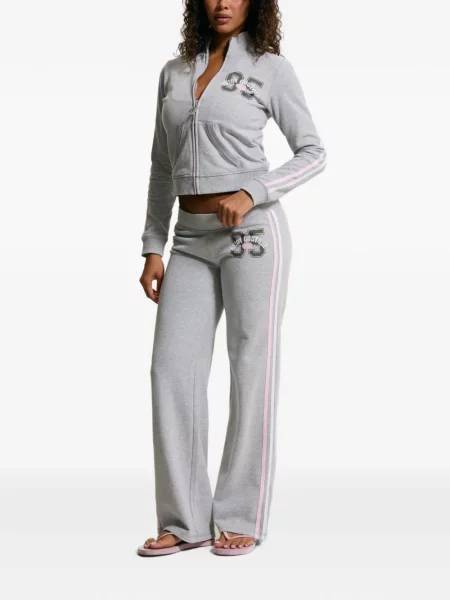 Bėgimas sportinės kelnės Juicy Couture pilka