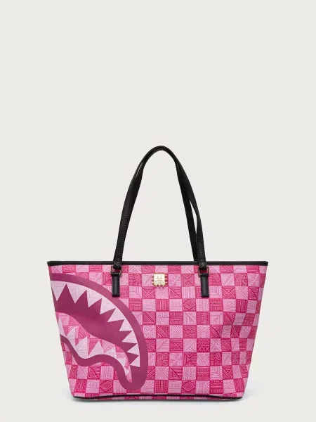 Sprayground geantă shopper pentru femei roz