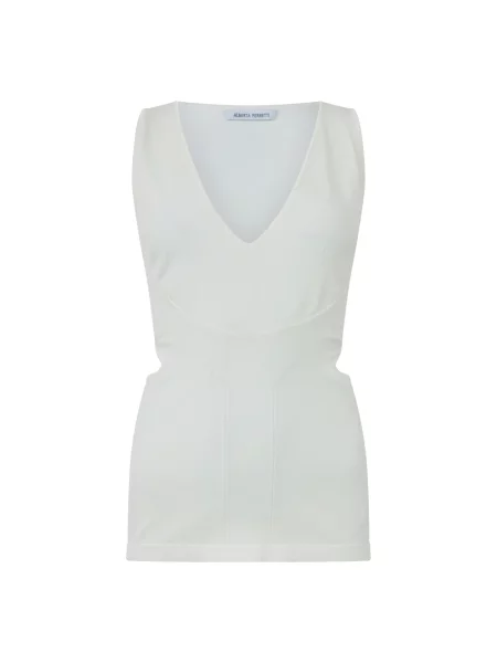 Top Alberta Ferretti biały