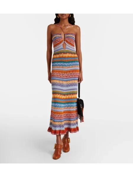 Rochie maxi Etro cu dungi