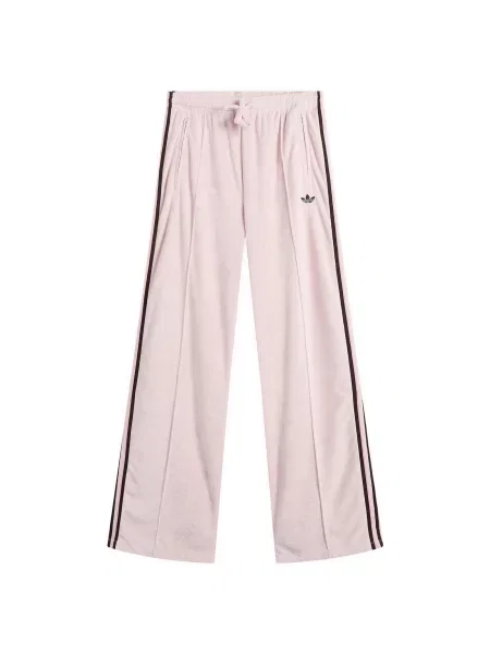 Spodnie Adidas do biegania frotte różowe