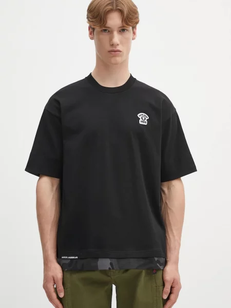 AAPE tricou din Fancy Main cu imprimeu negru
