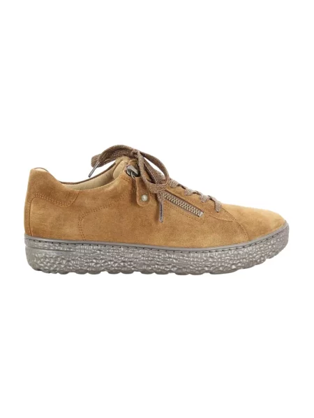 Sneakersy Hartjes zamszowe brązowe