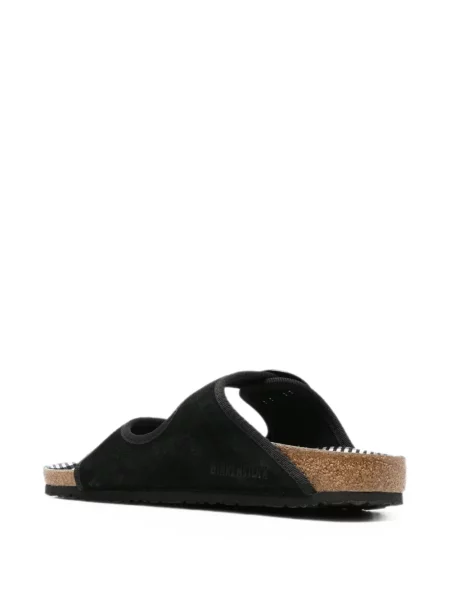 Papuci Birkenstock cu cataramă negru