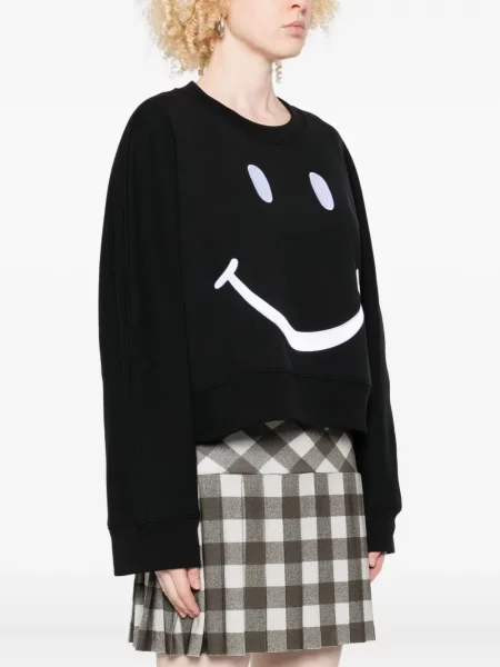 Hanorac Moschino cu imagine negru