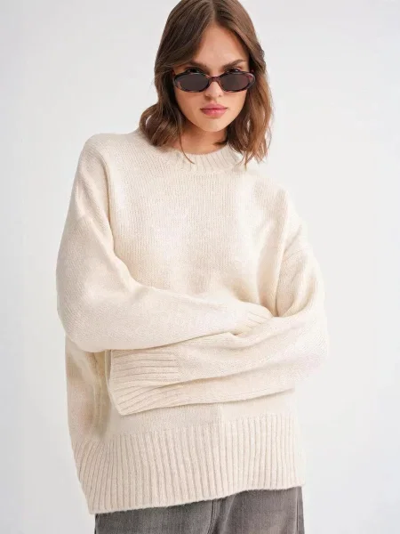 MixRay Pulover Pullover kremna