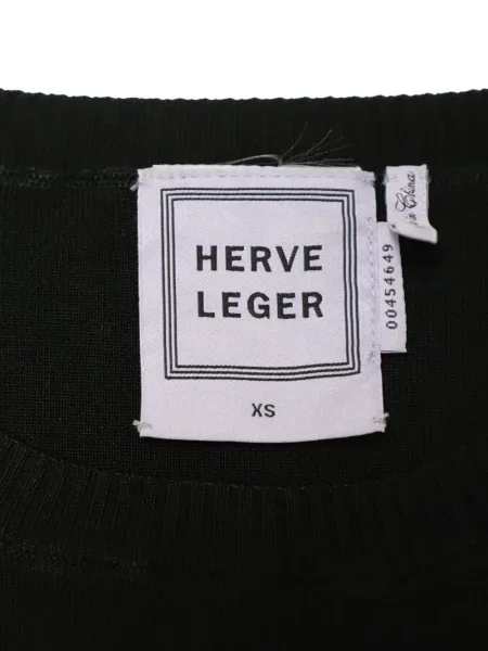 Pulover Hervé Léger negru