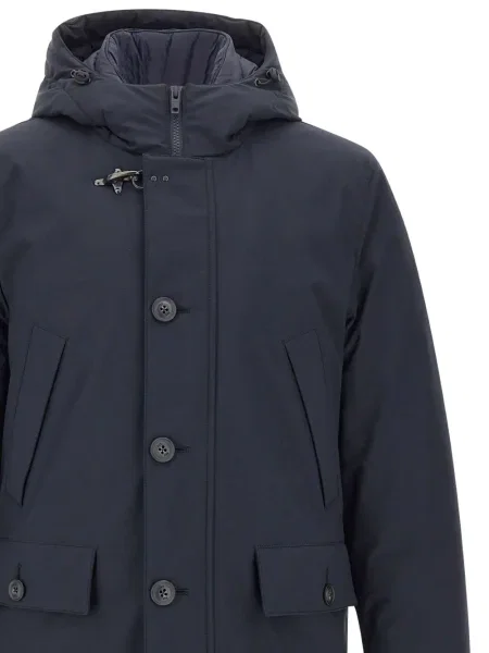 Geacă Fay cu glugă albastru