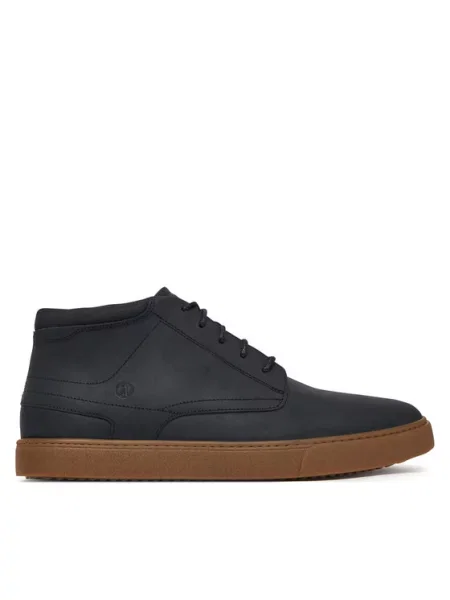 Παπούτσια Clarks Lydford Mid Black Leather 12 μαύρο