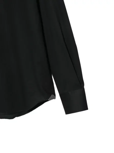 Gulerat lung cămașă Corneliani negru