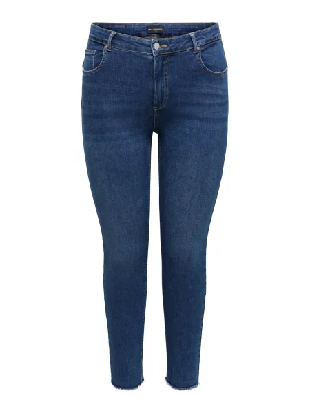 ONLY Carmakoma Jeans CARWILLY denim albastru